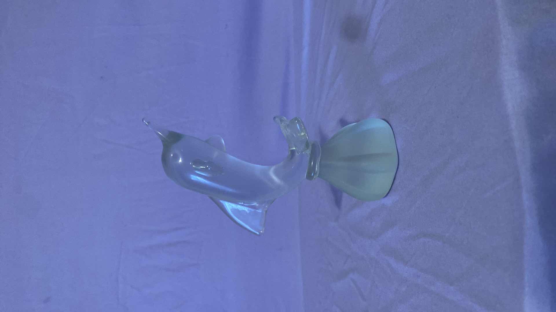 Photo 1 of DECORATIVE GLASS DOLPHIN
