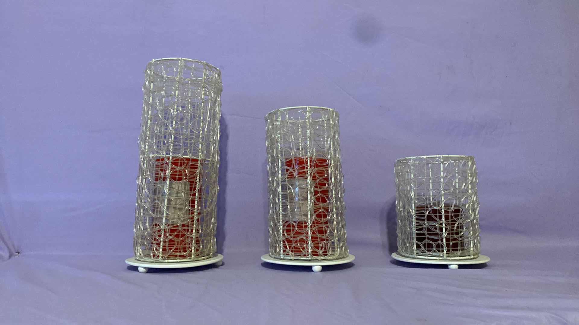 Photo 1 of 3 DECORATIVE CANDLEHOLDERS