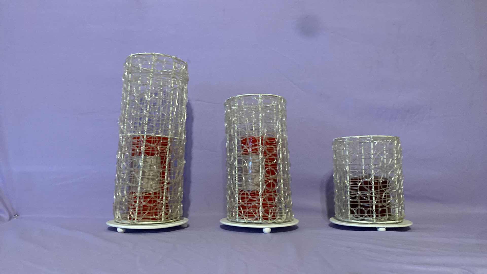 Photo 1 of 3 DECORATIVE CANDLEHOLDERS