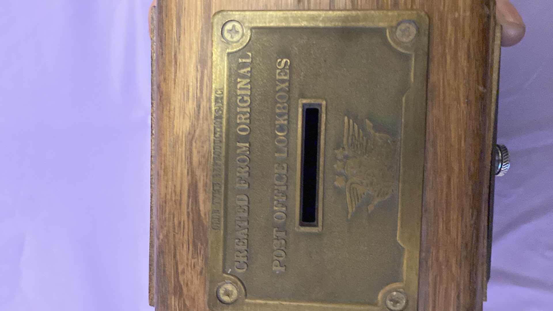 Photo 1 of ANTIQUE P.O POST OFFICE BOX