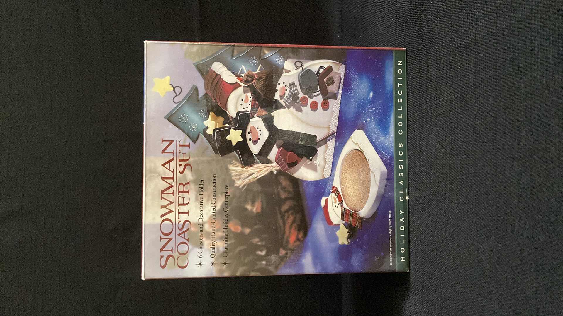 Photo 1 of SNOWMAN COASTER SET