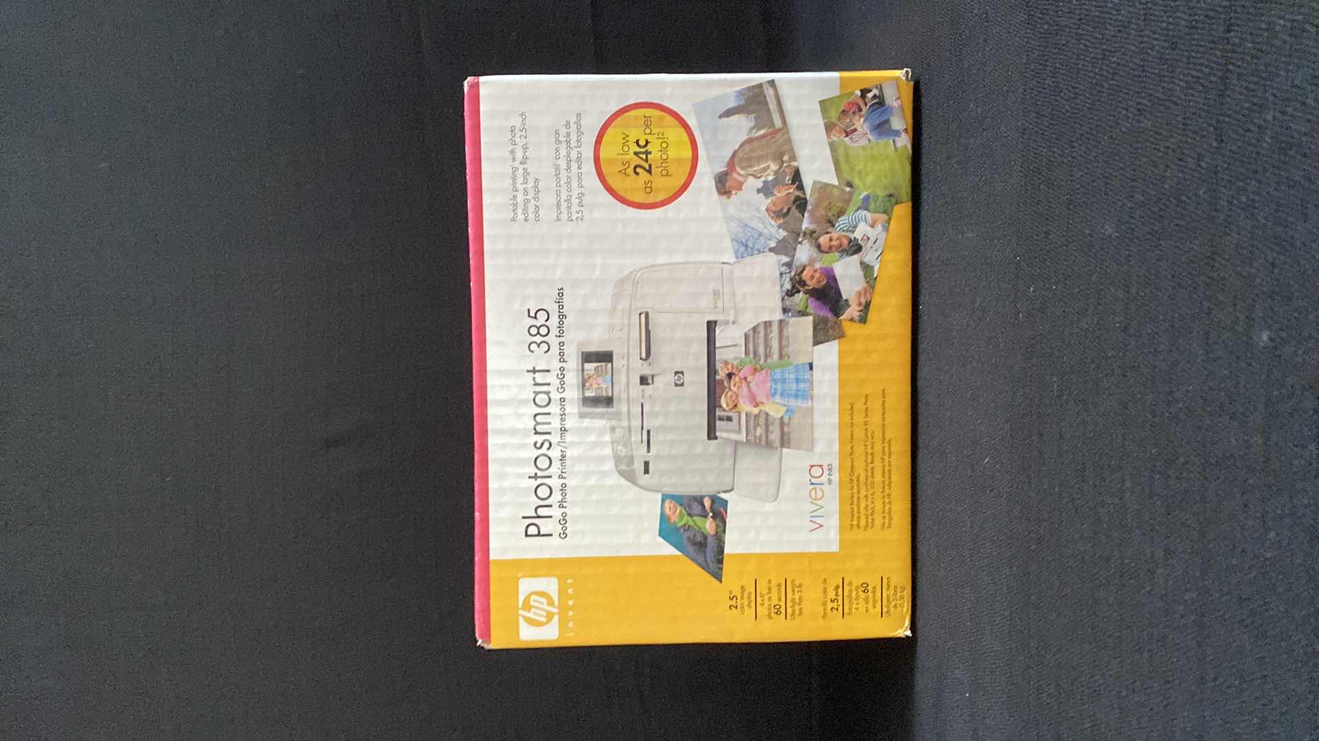 Photo 1 of HP PHOTOSMART 385 PRINTER