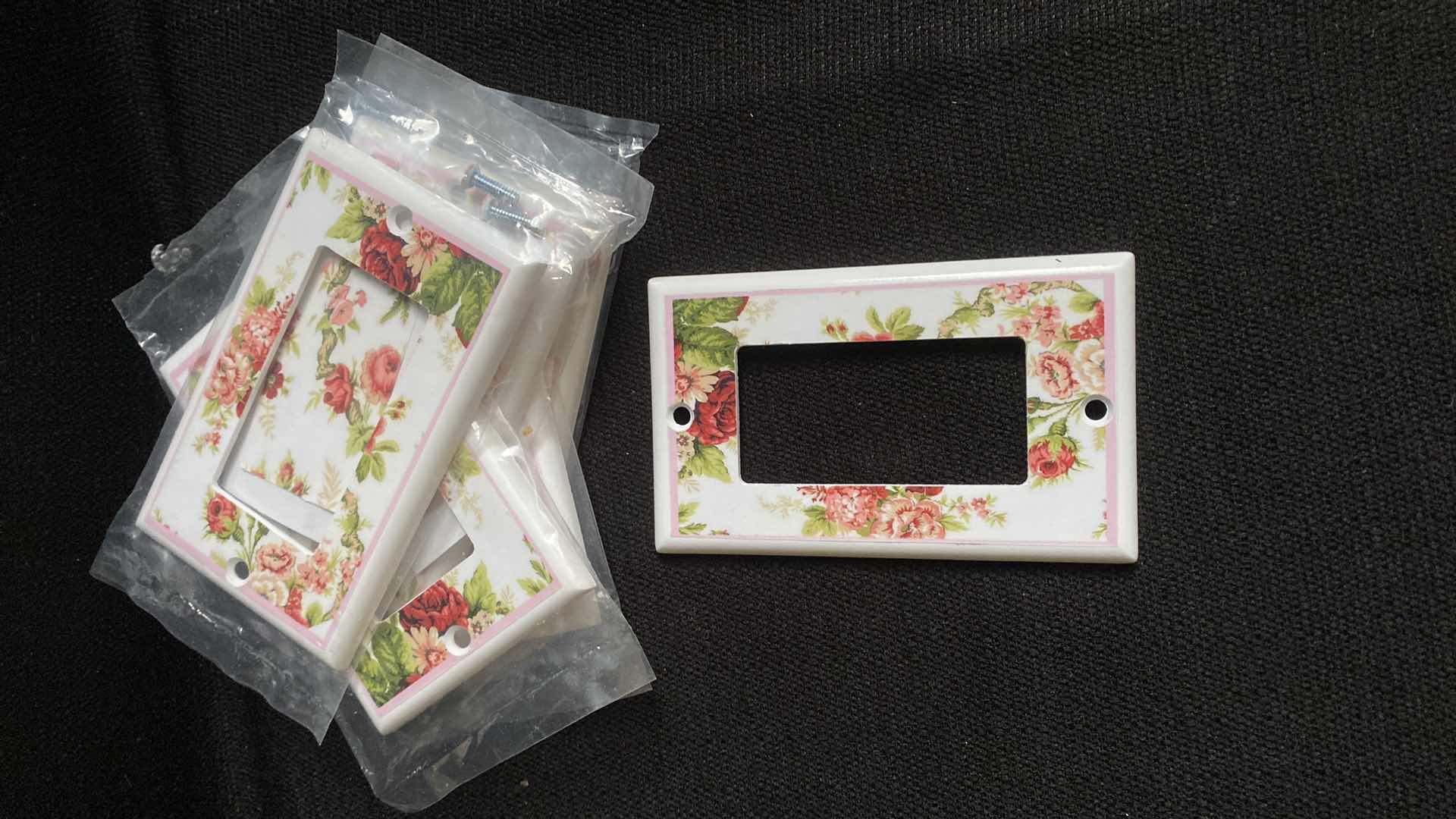 Photo 4 of 7  FLOWER LIGHT SWITCH COVERS