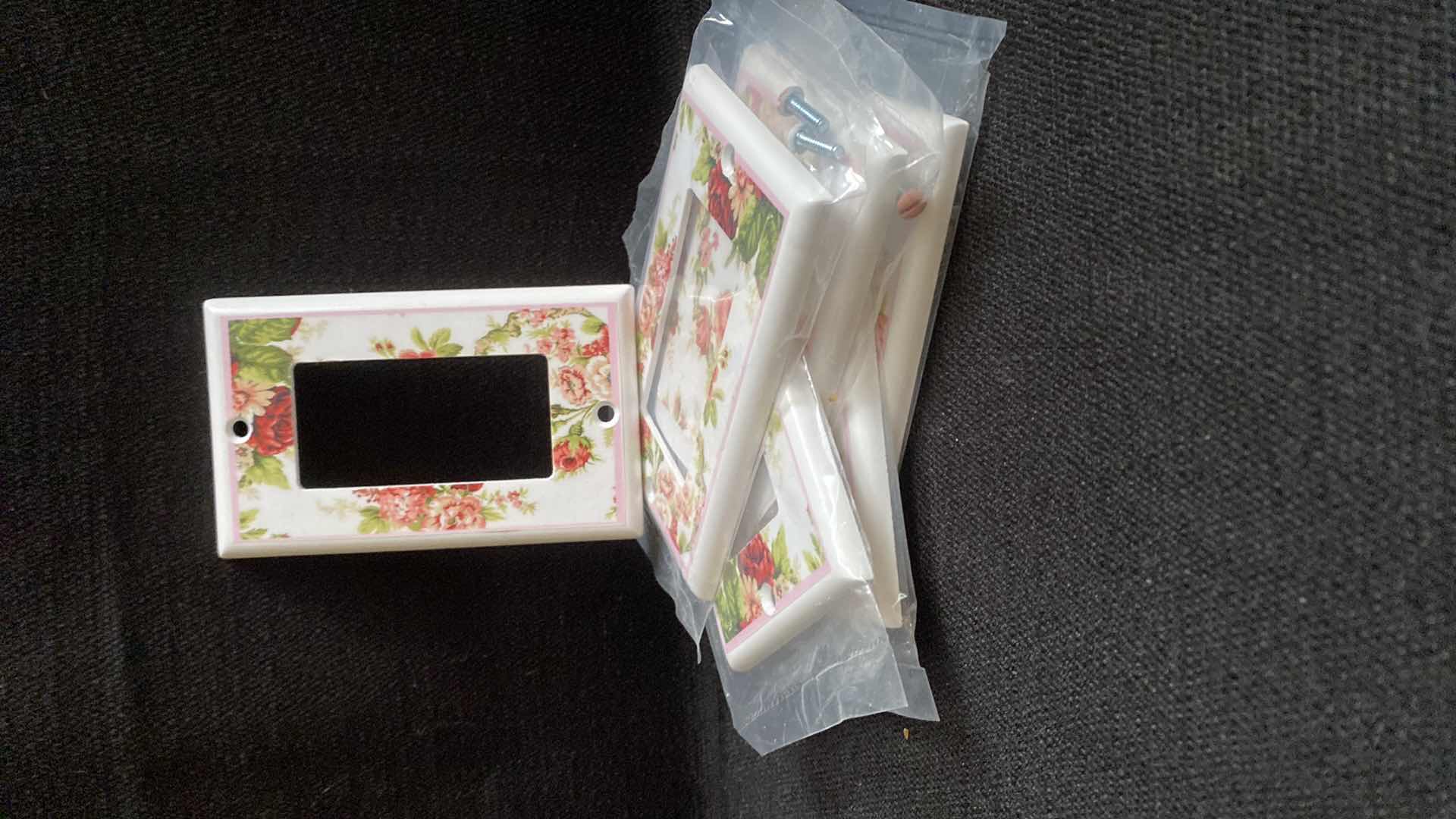 Photo 2 of 7  FLOWER LIGHT SWITCH COVERS
