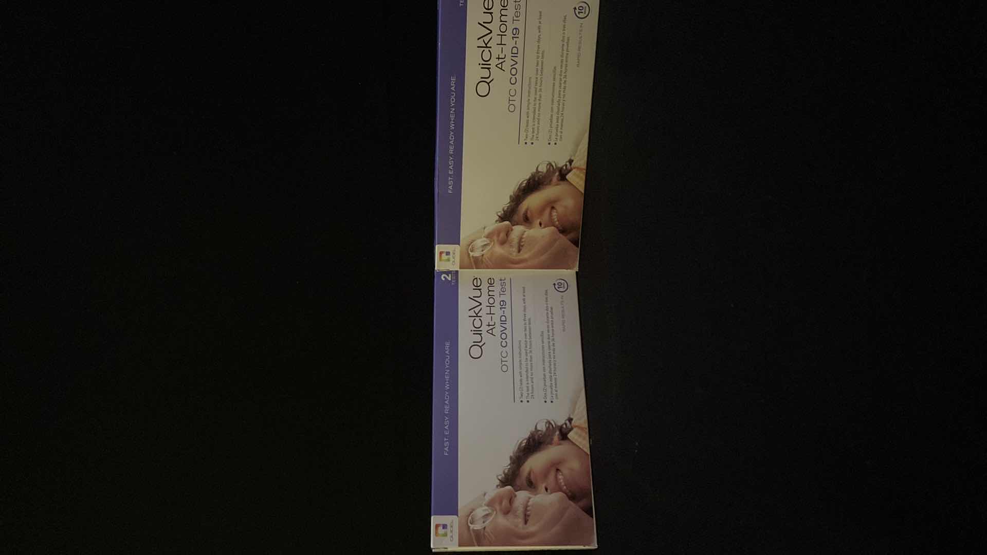 Photo 1 of 2 QUICKVUE OTC COVID-19 TEST