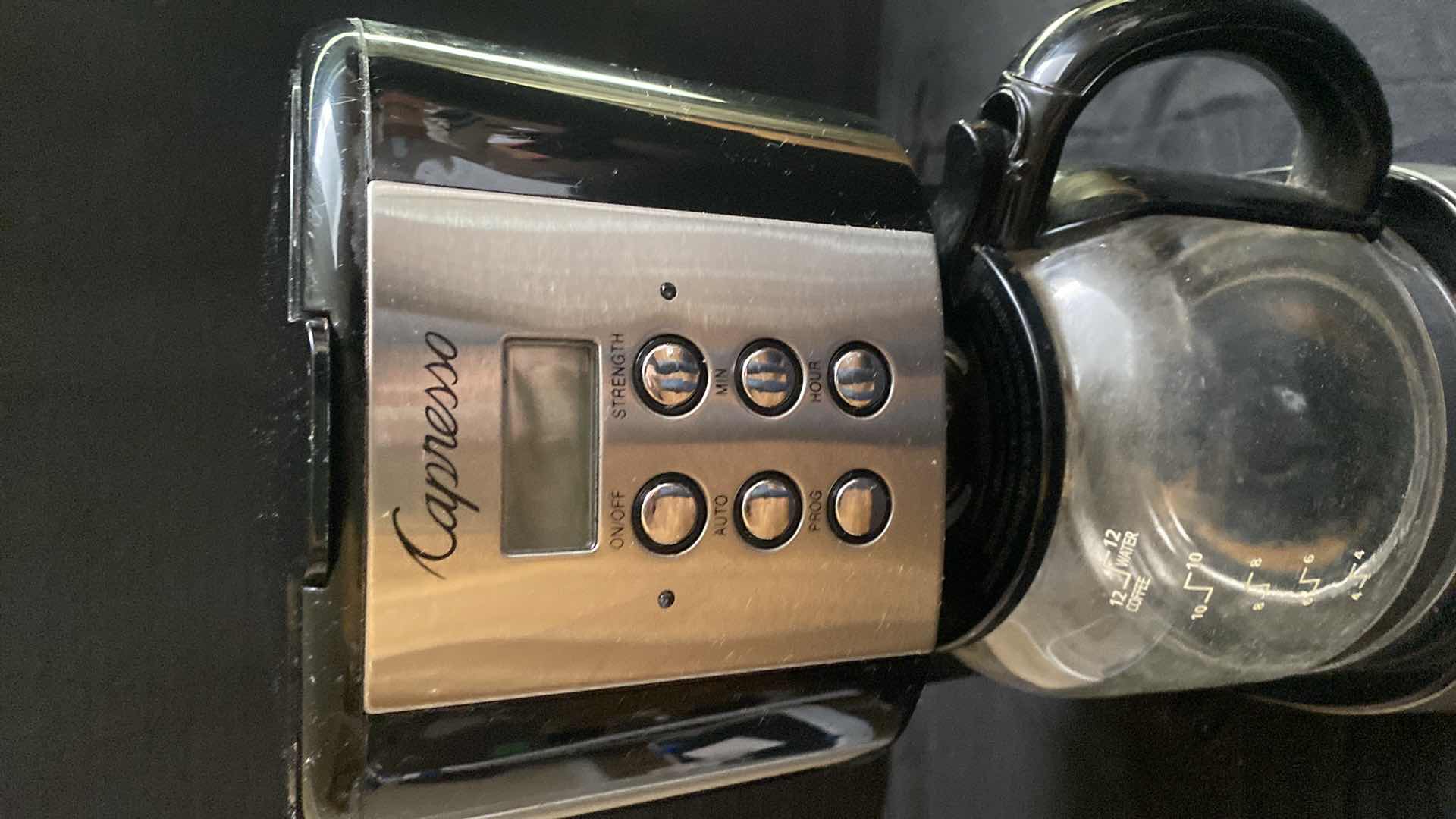 Photo 1 of CAPRESSO 12 CUP PROGRAMABLE COFFEE MAKER