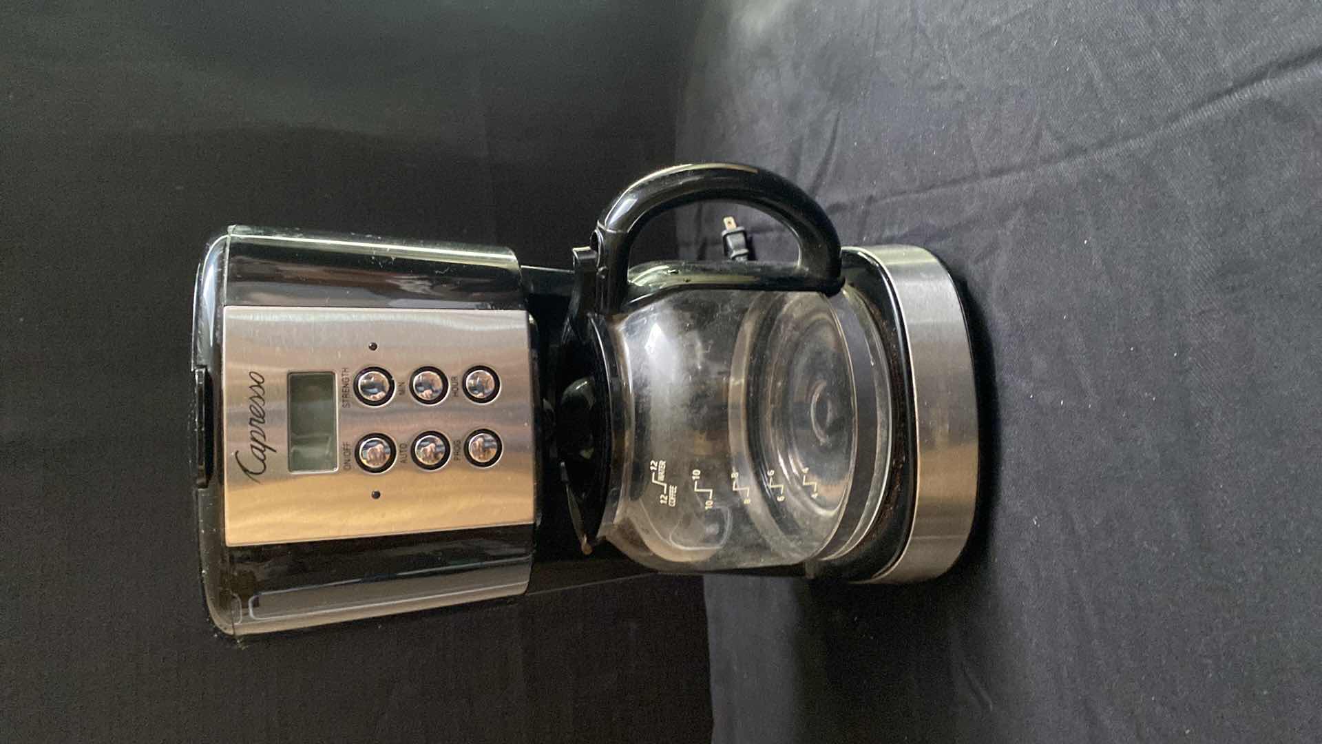 Photo 2 of CAPRESSO 12 CUP PROGRAMABLE COFFEE MAKER