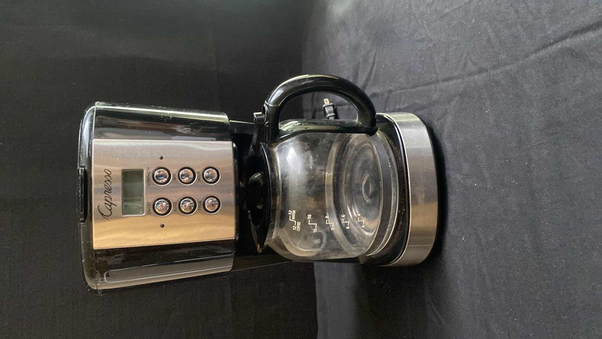 Photo 1 of CAPRESSO 12 CUP PROGRAMABLE COFFEE MAKER