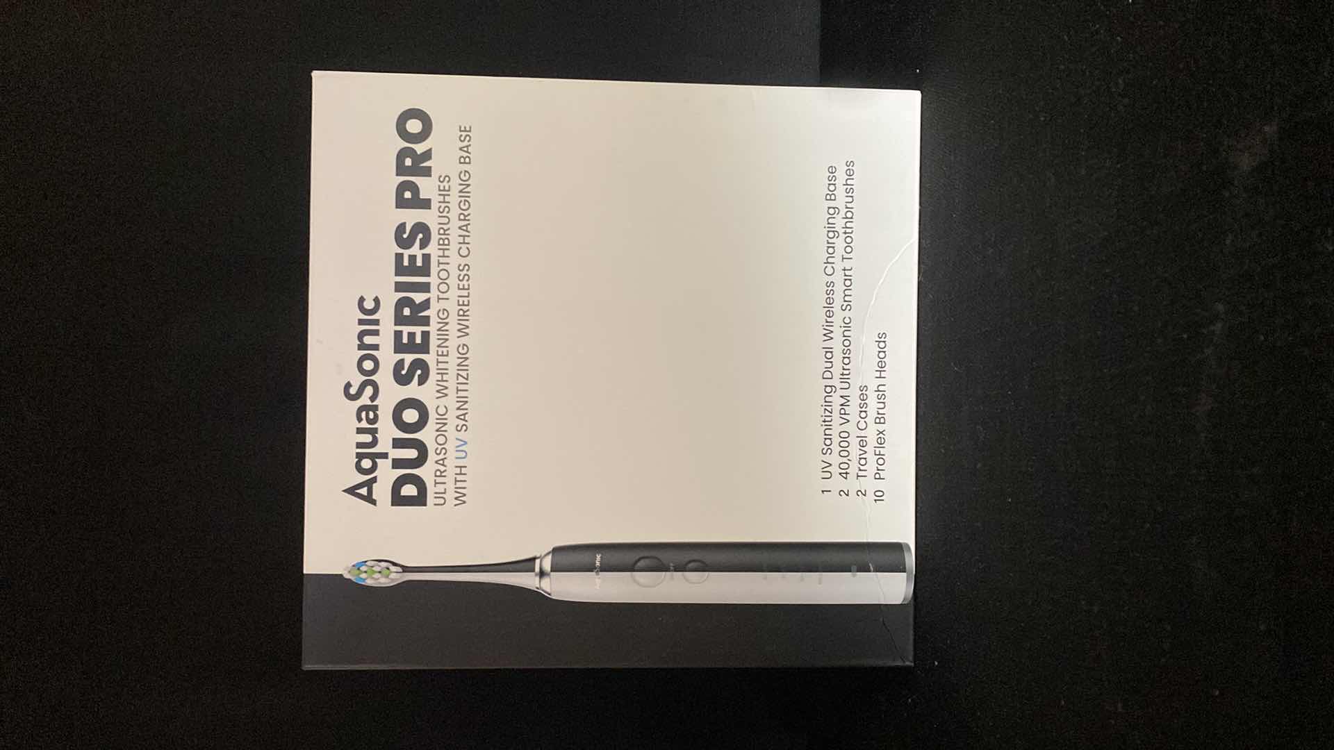 Photo 1 of AQUASONIC DUO SERIES PRO WHITENING TOOTHBRUSH