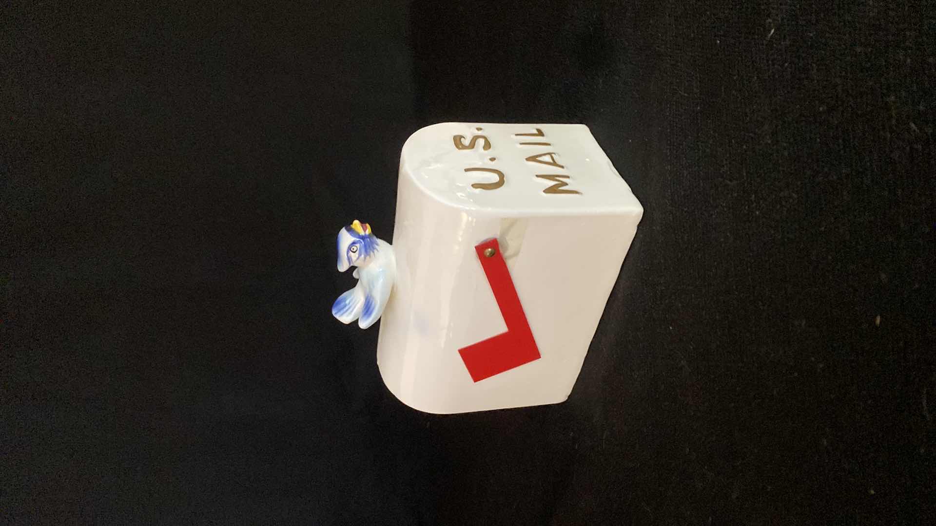 Photo 1 of CERAMIC 1950s ENESCO MAILBOX CERAMIC