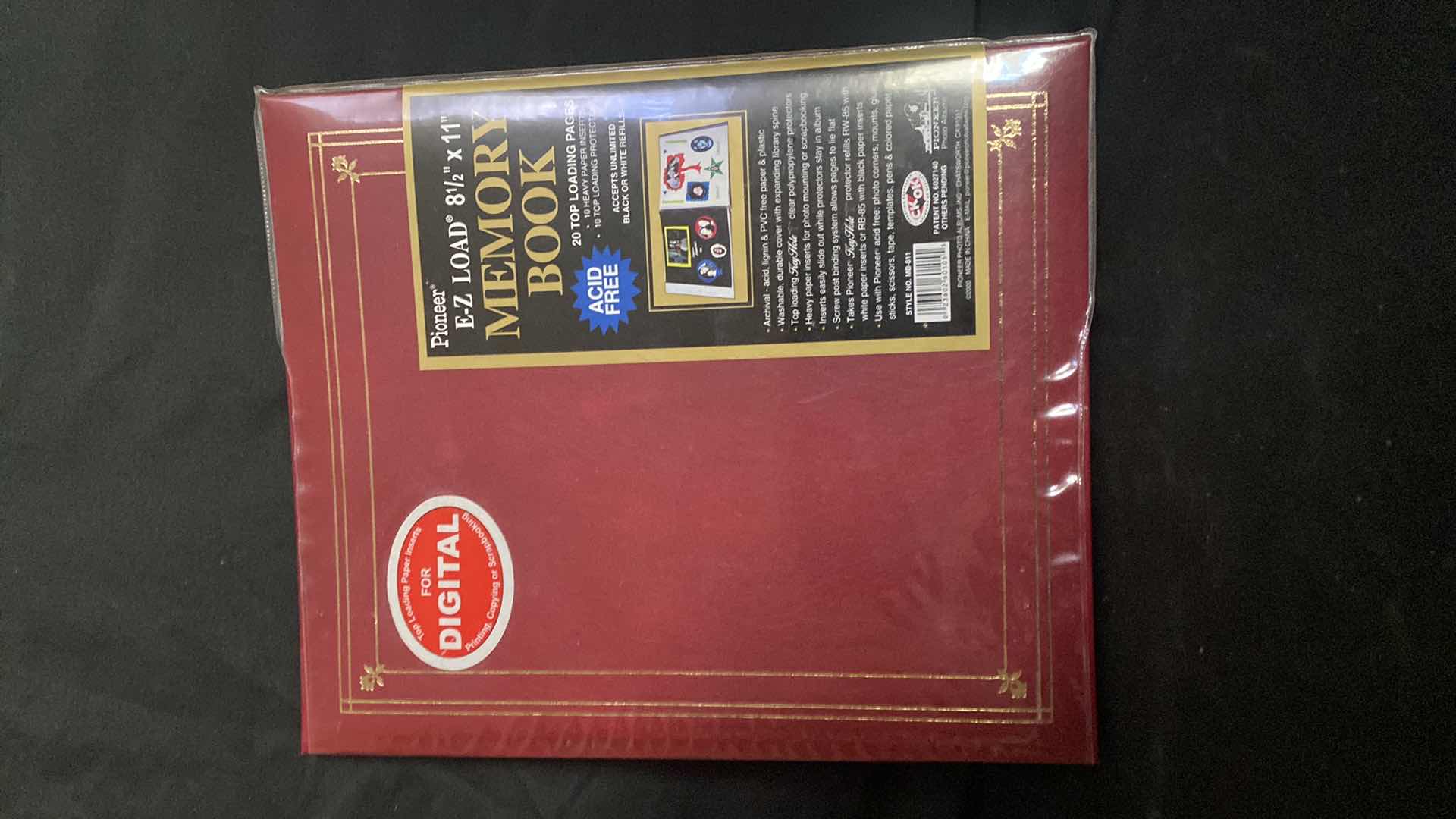 Photo 1 of PIONEER MEMORY BOOK 
8.5x11in