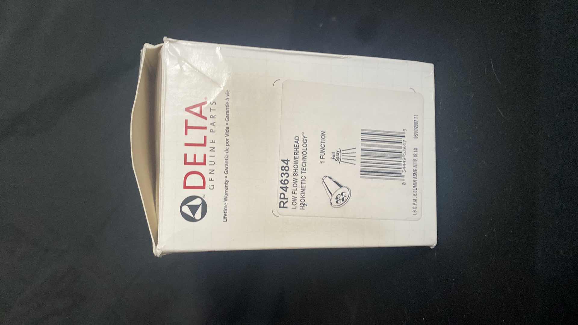 Photo 4 of DELTA RP46384 LOW FLOW SHOWER HEAD