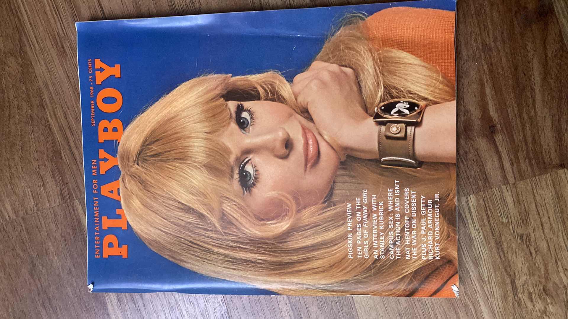 Photo 1 of 1968 PLAYBOY MAGAZINES 
NOVEMBER,SEPTEMBER AUGUST AND OCTOBER