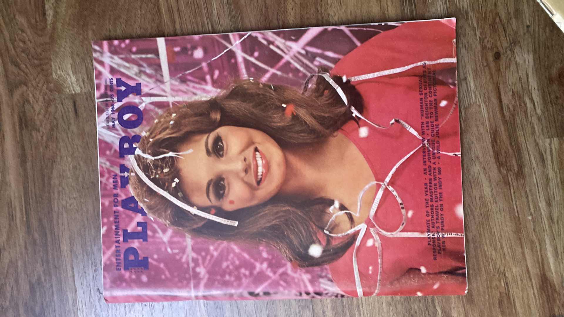 Photo 1 of 1968 PLAYBOY MAGAZINES 
APRIL MAY JUNE