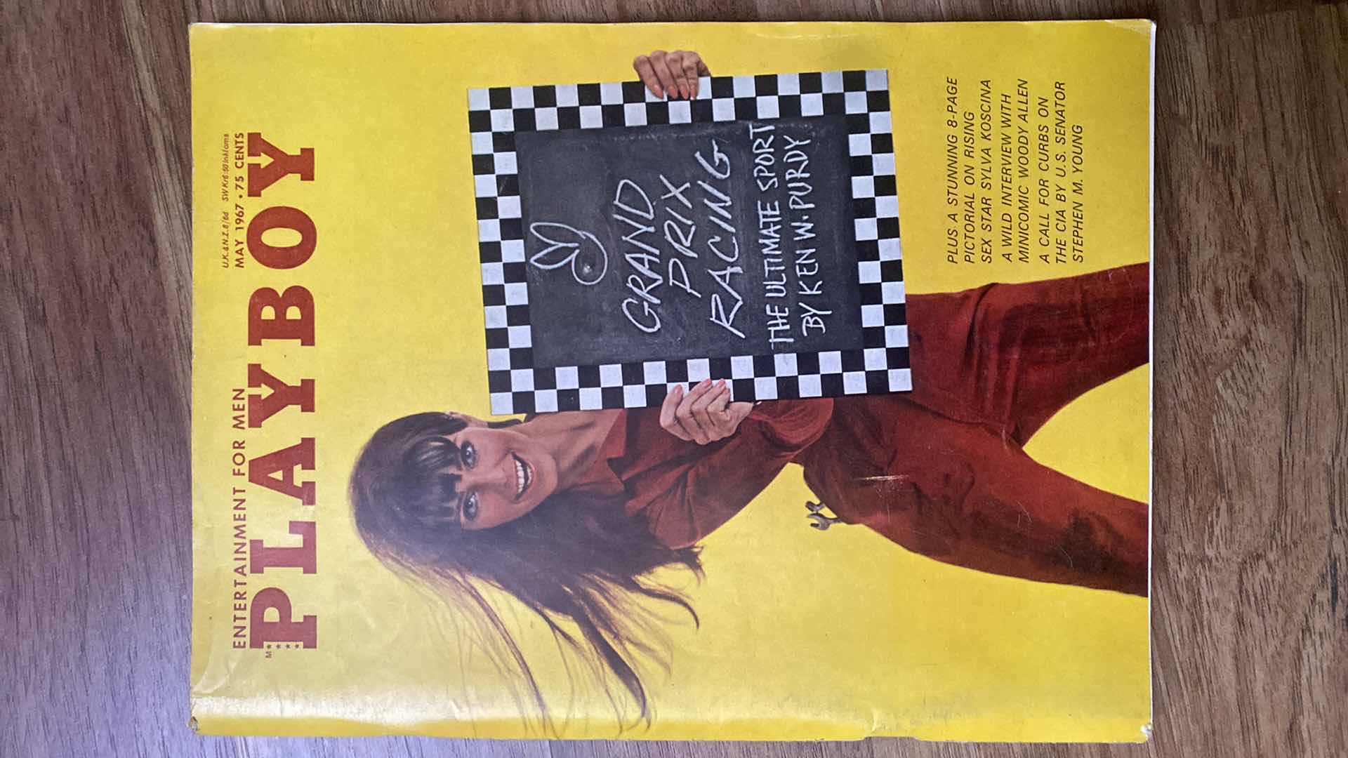 Photo 1 of 1967 PLAYBOY MAGAZINES 
AUGUST,MAY, JULY