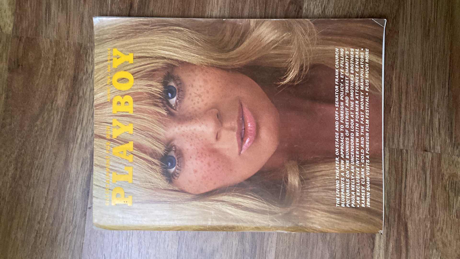 Photo 1 of 1969 PLAYBOY MAGAZINES 
APRIL JULY