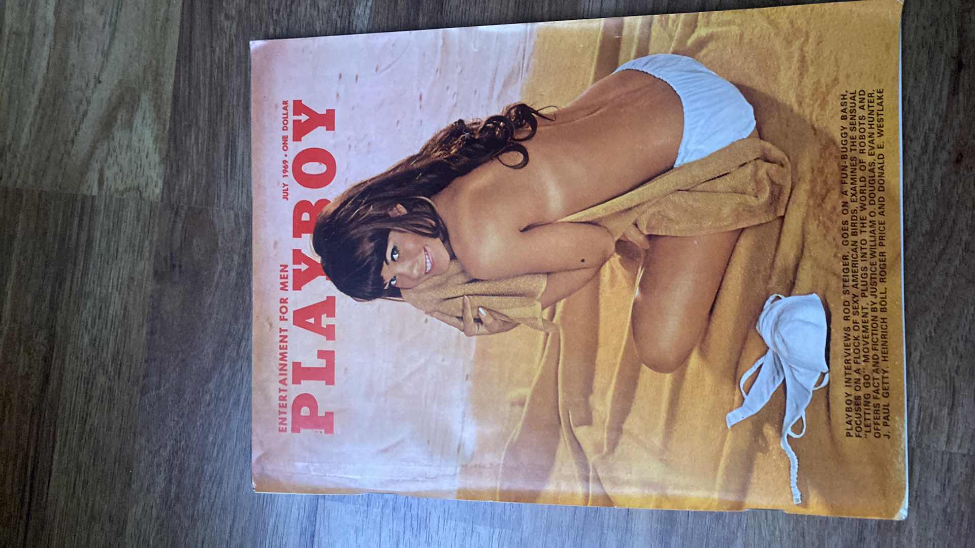 Photo 1 of 1969 PLAYBOY MAGAZINES 
APRIL JULY