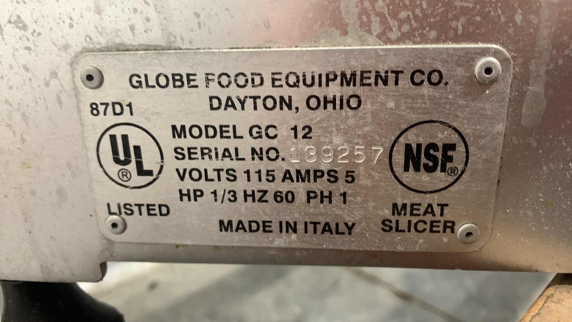 Photo 3 of CHEFMATE INDUSTRIAL MEAT SLICER