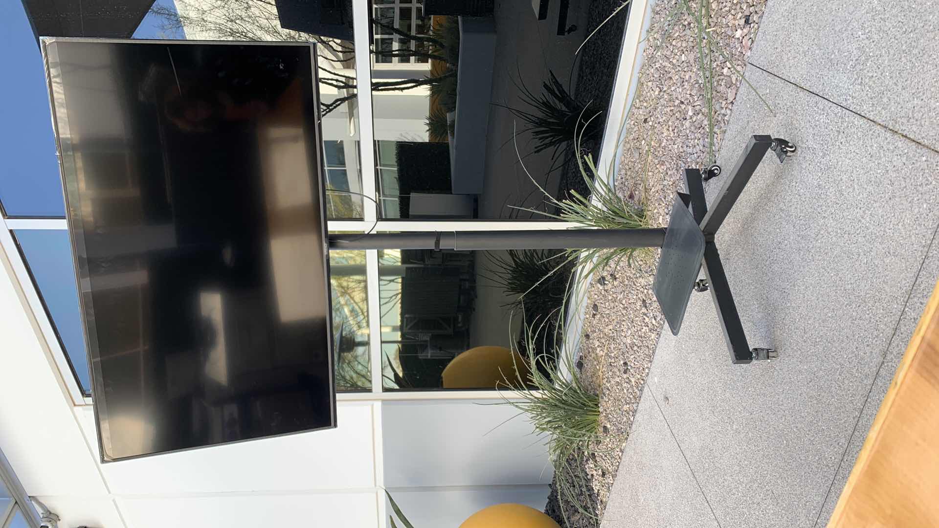 Photo 1 of 50” VIZIO TV MODEL V505 - H19 ON ROLLING STAND