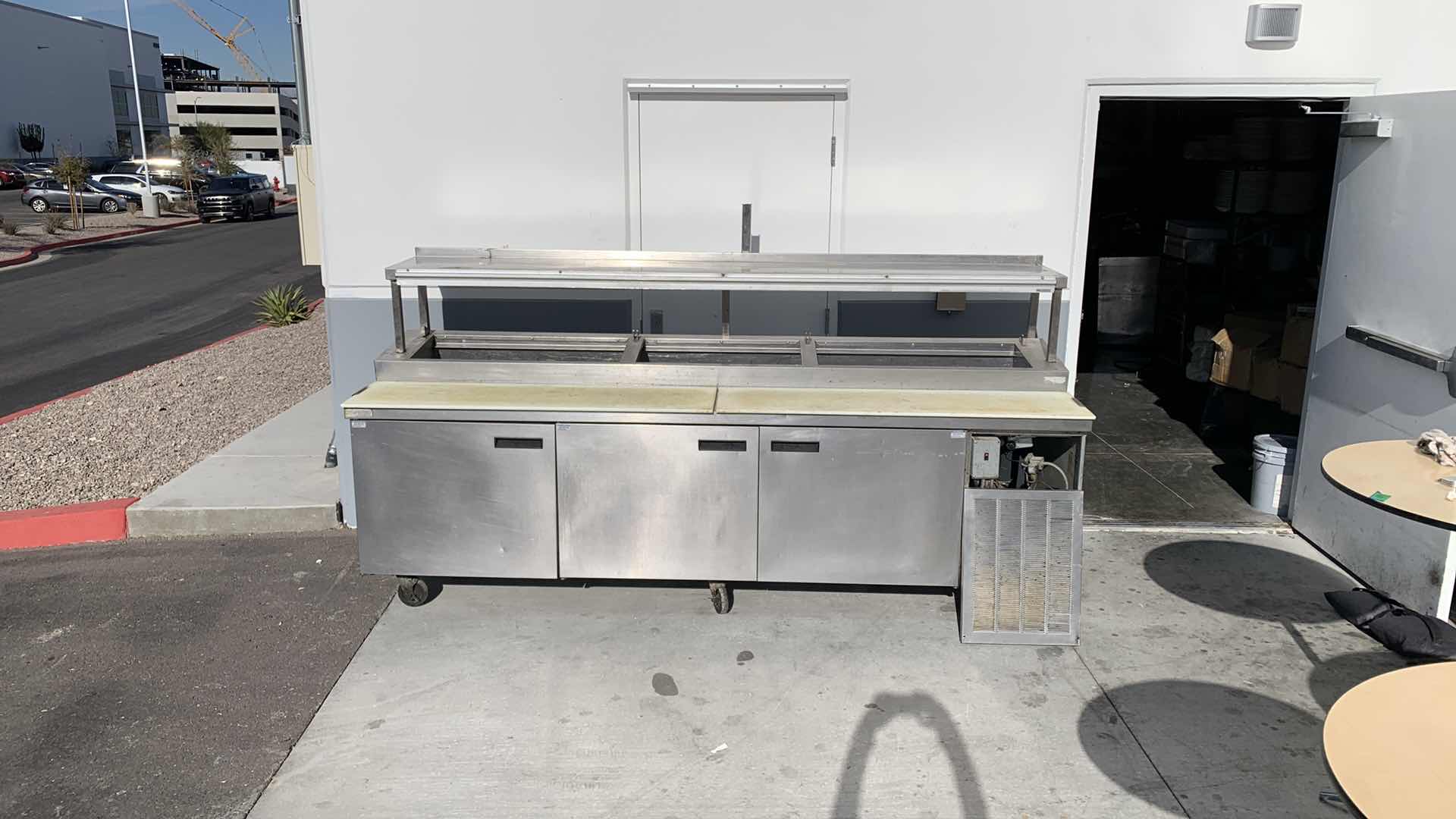 Photo 1 of DELFIELD  MODEL NO 185114PTBM PREP STATION 114” x 33.5” x H 57”