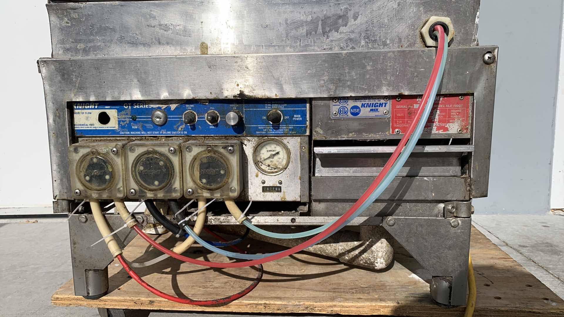 Photo 2 of KNIGHT DISH MACHINE MODEL NO KLE 150GT