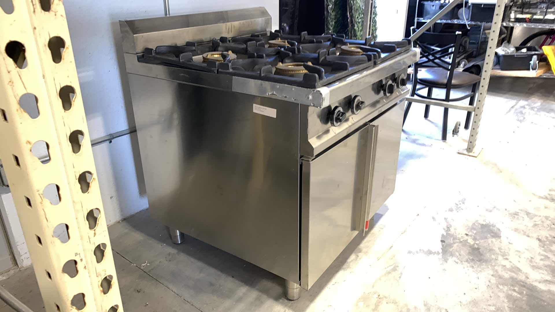 Photo 1 of DESCRIPTION USA GAS RANGE 35.5” x 35.5” x H 40”