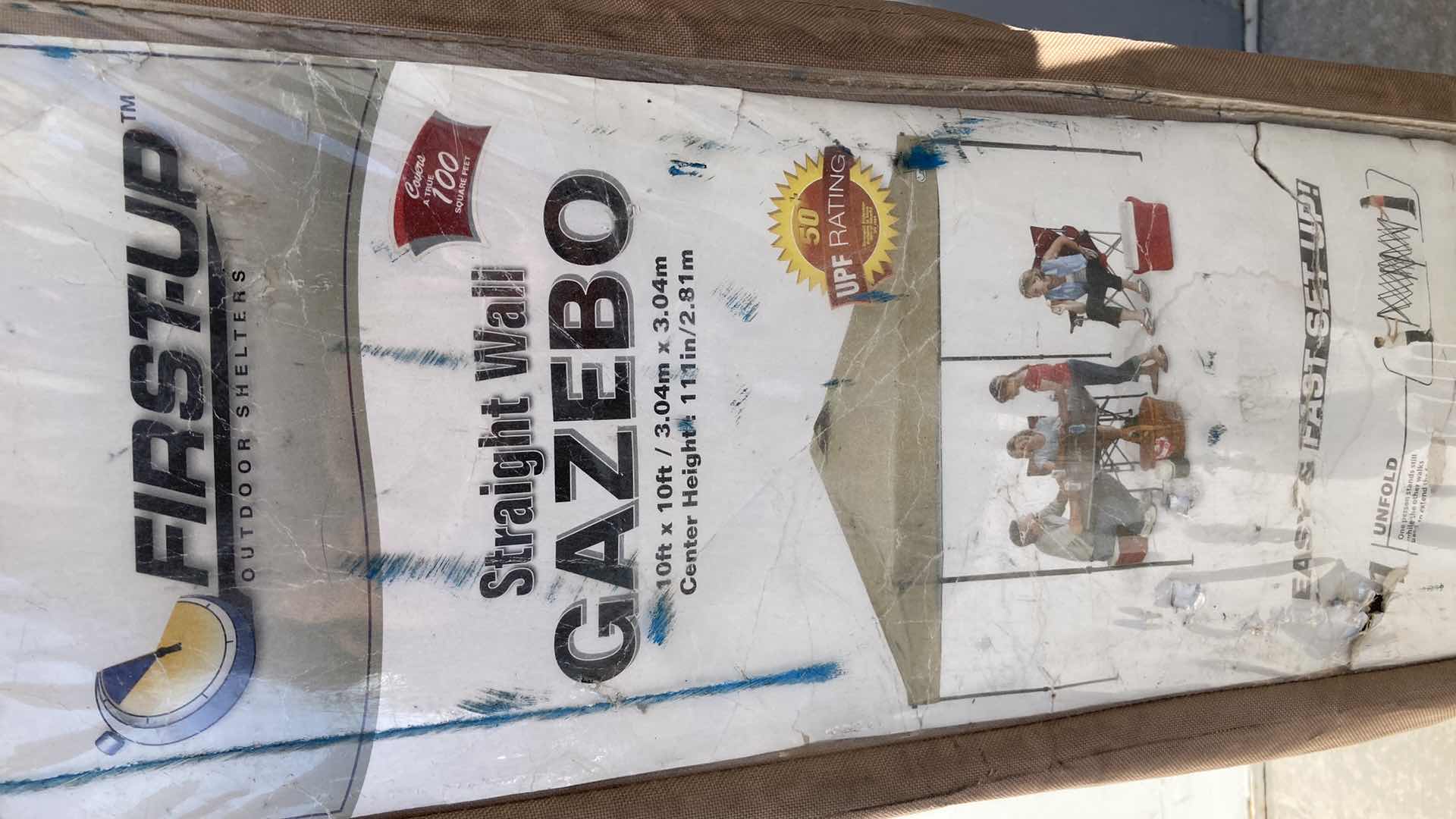 Photo 1 of FIRST UP STRAIGHT WALL GAZEBO 120” X 120” H 111”