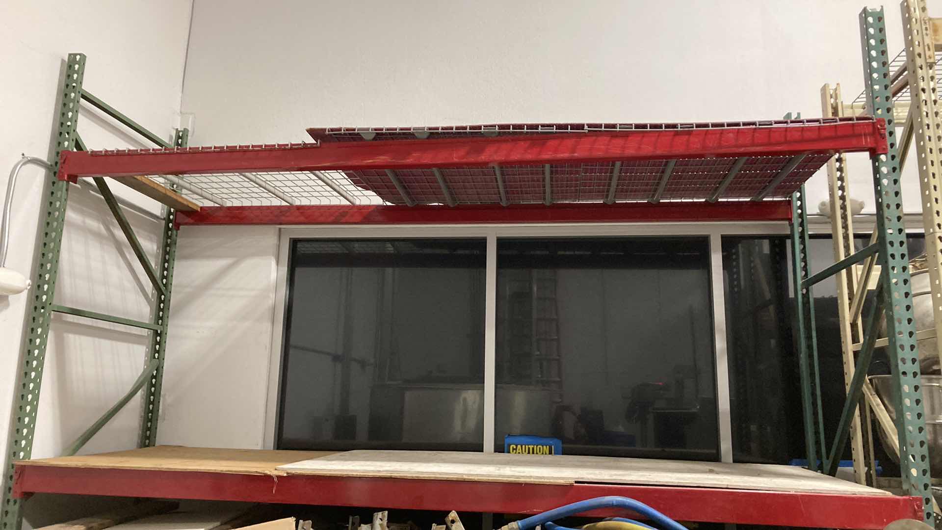 Photo 1 of HEAVY DUTY STEEL PALLET RACK 150" X 50” H 168”