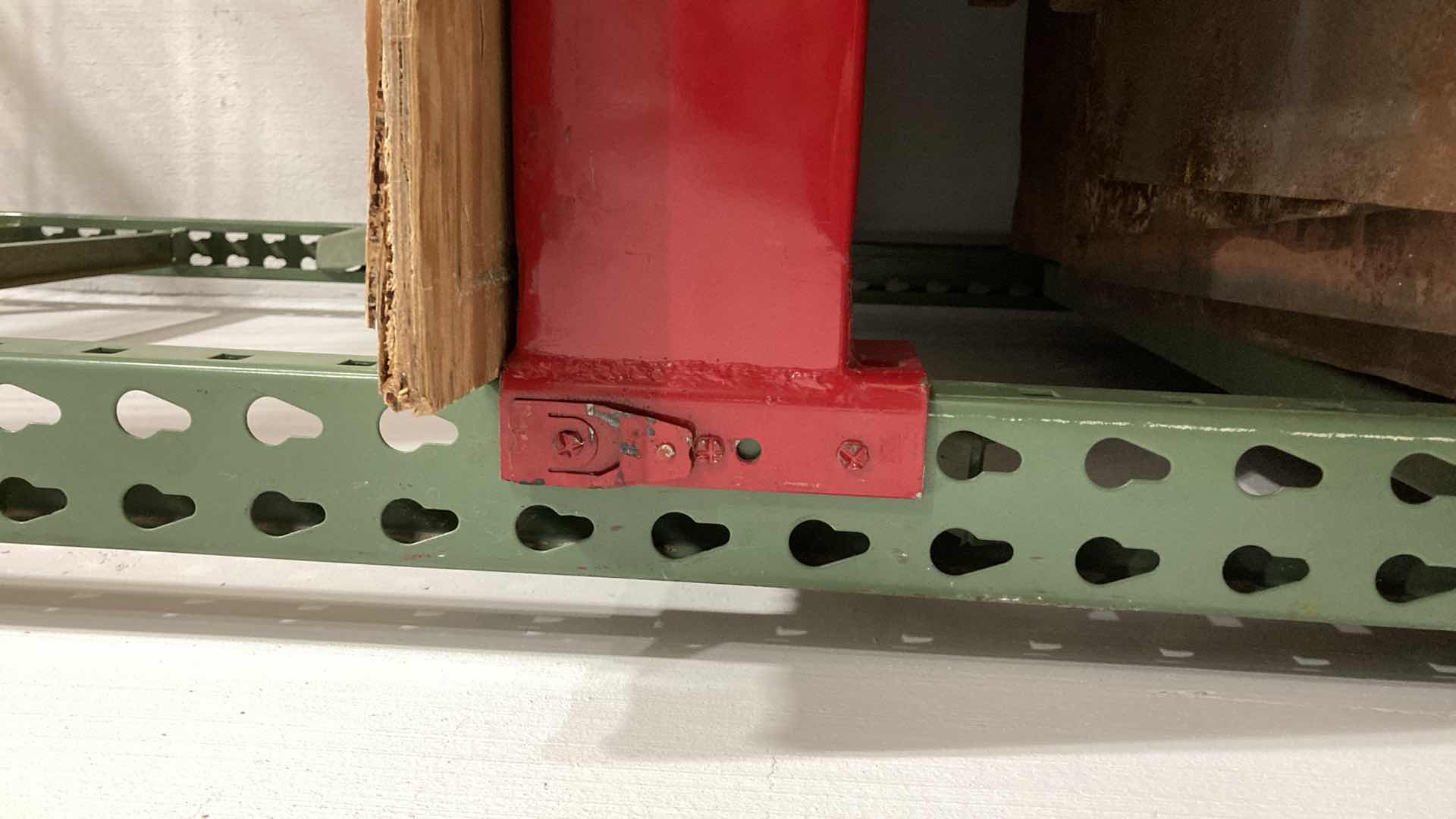 Photo 4 of HEAVY DUTY STEEL PALLET RACK 150" X 50” H 168”