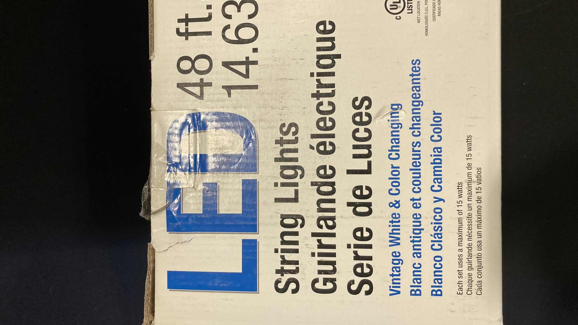 Photo 1 of NEW FEIT ELECTRIC LED STRING LIGHTS W REMOTE 48”