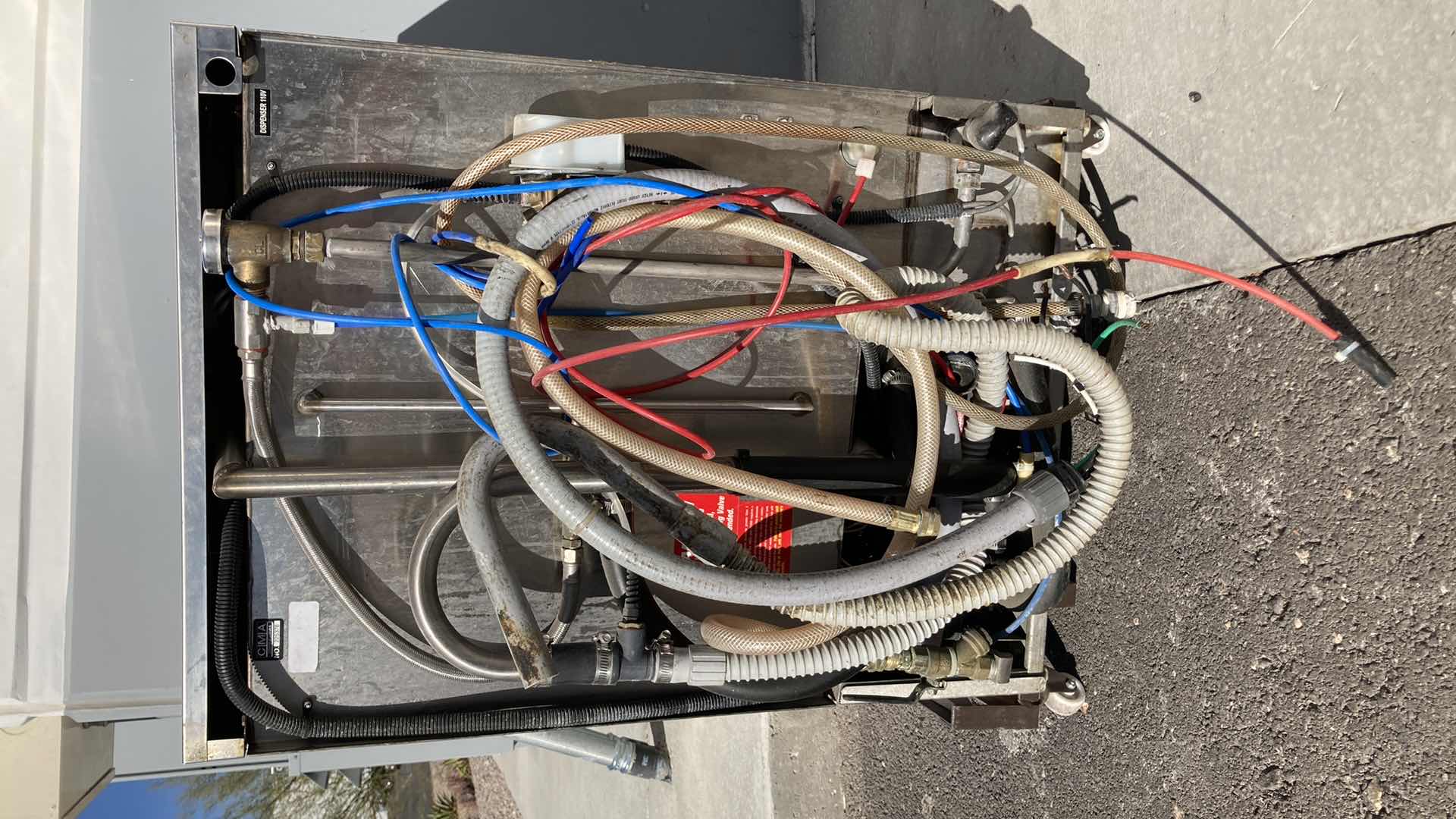 Photo 1 of CMA DISH MACHINES COMMERCIAL DISHWASHER MODEL 180UC (HARDWIRED)