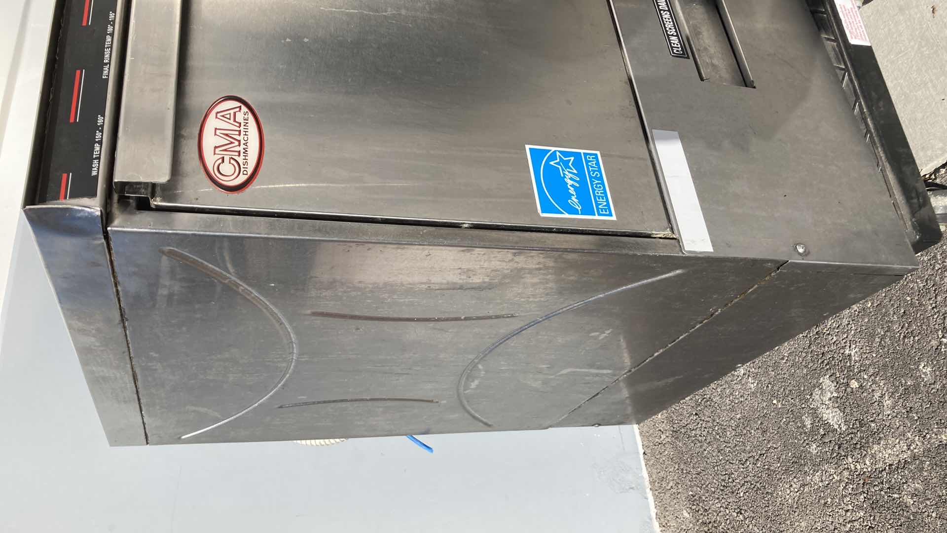 Photo 4 of CMA DISH MACHINES COMMERCIAL DISHWASHER MODEL 180UC (HARDWIRED)