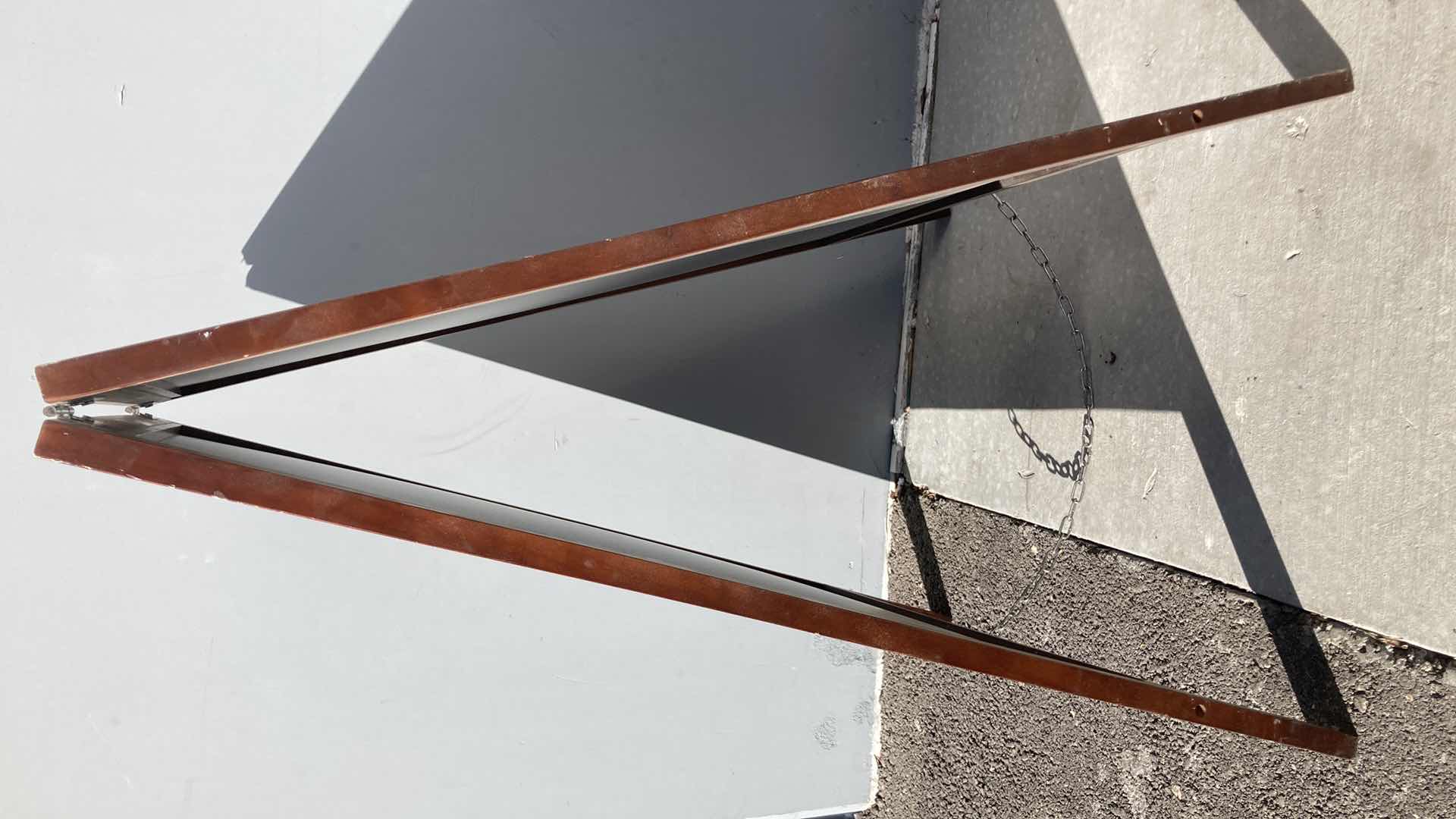 Photo 1 of CHALKBOARD DUAL SIDED WOOD A FRAM 24” X 38”