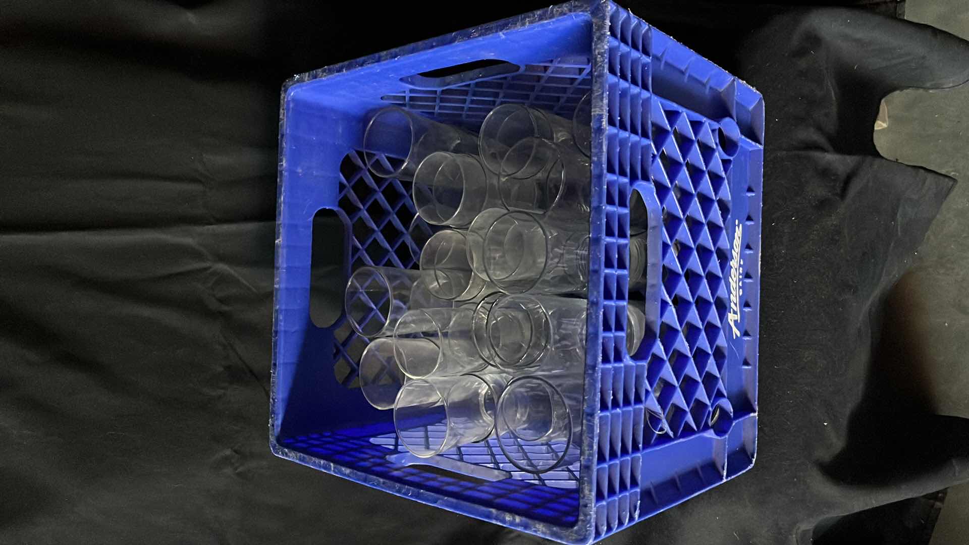 Photo 1 of HIGHBALL GLASSES VARIOUS STYLES 4”-6” W CRATE (32)