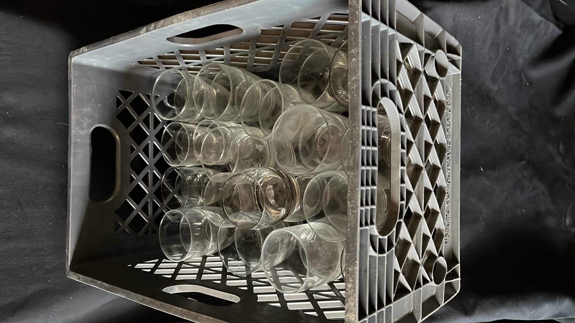 Photo 1 of COCKTAIL GLASSES VARIOUS STYLES 3”- 4” W CRATE (35)