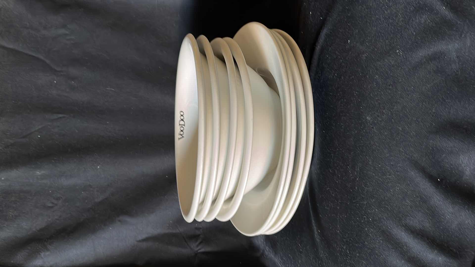 Photo 1 of DUDSON FINEST VOODOO SERVING BOWLS AND SERVING PLATES (SETS OF 4)