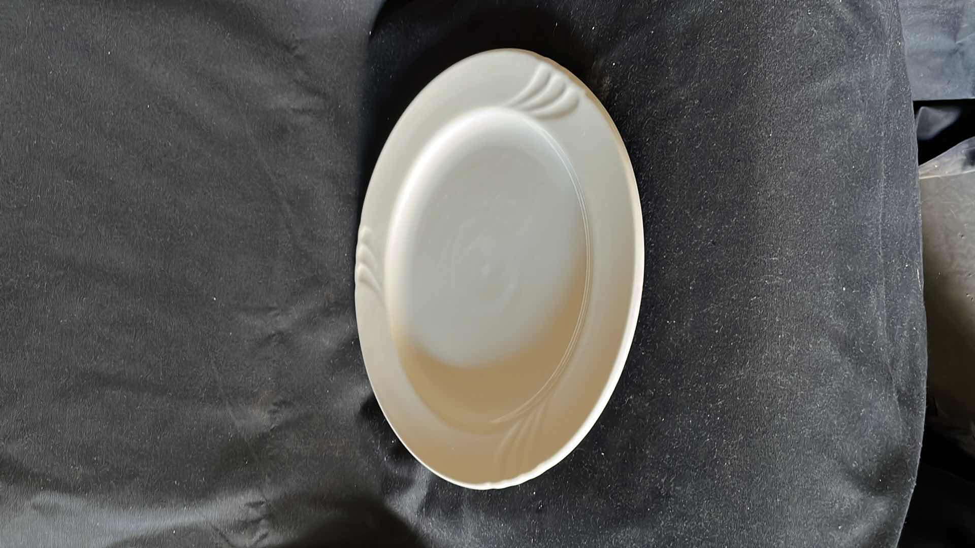 Photo 1 of BRIANA REGO FINE PORCELAIN DINNER PLATES AND SALAD PLATES (SETS OF 4)