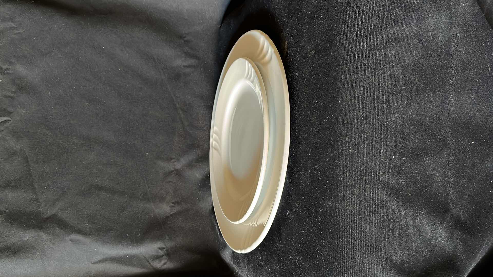 Photo 1 of BRIANA REGO FINE PORCELAIN DINNER PLATES AND SALAD PLATES (SETS OF 4)