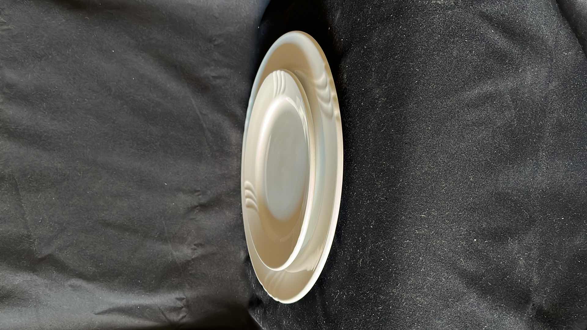 Photo 1 of BRIANA REGO FINE PORCELAIN DINNER PLATES AND SALAD PLATES (SETS OF 4)