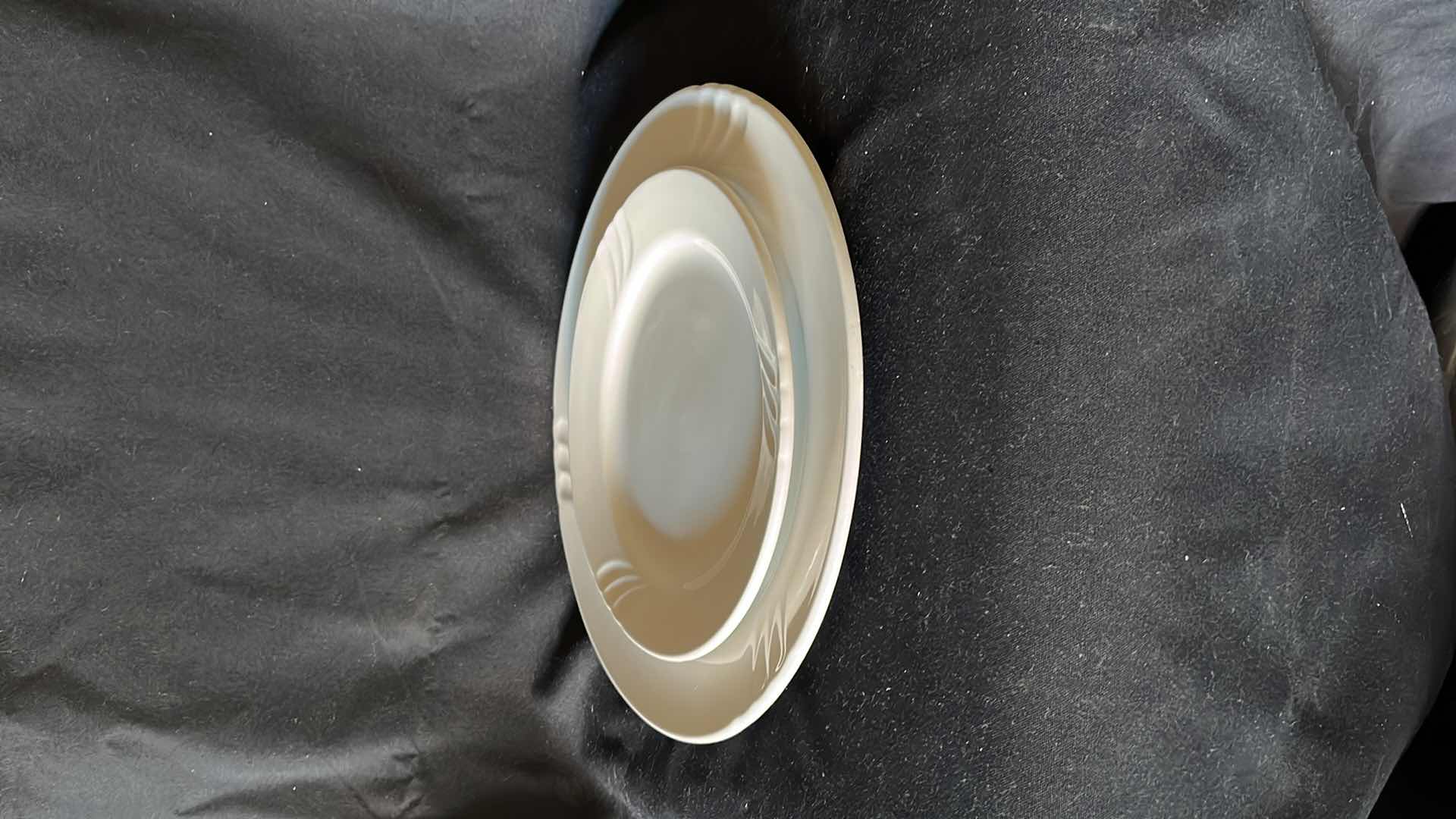 Photo 1 of BRIANA REGO FINE PORCELAIN DINNER PLATES AND SALAD PLATES (SETS OF 4)