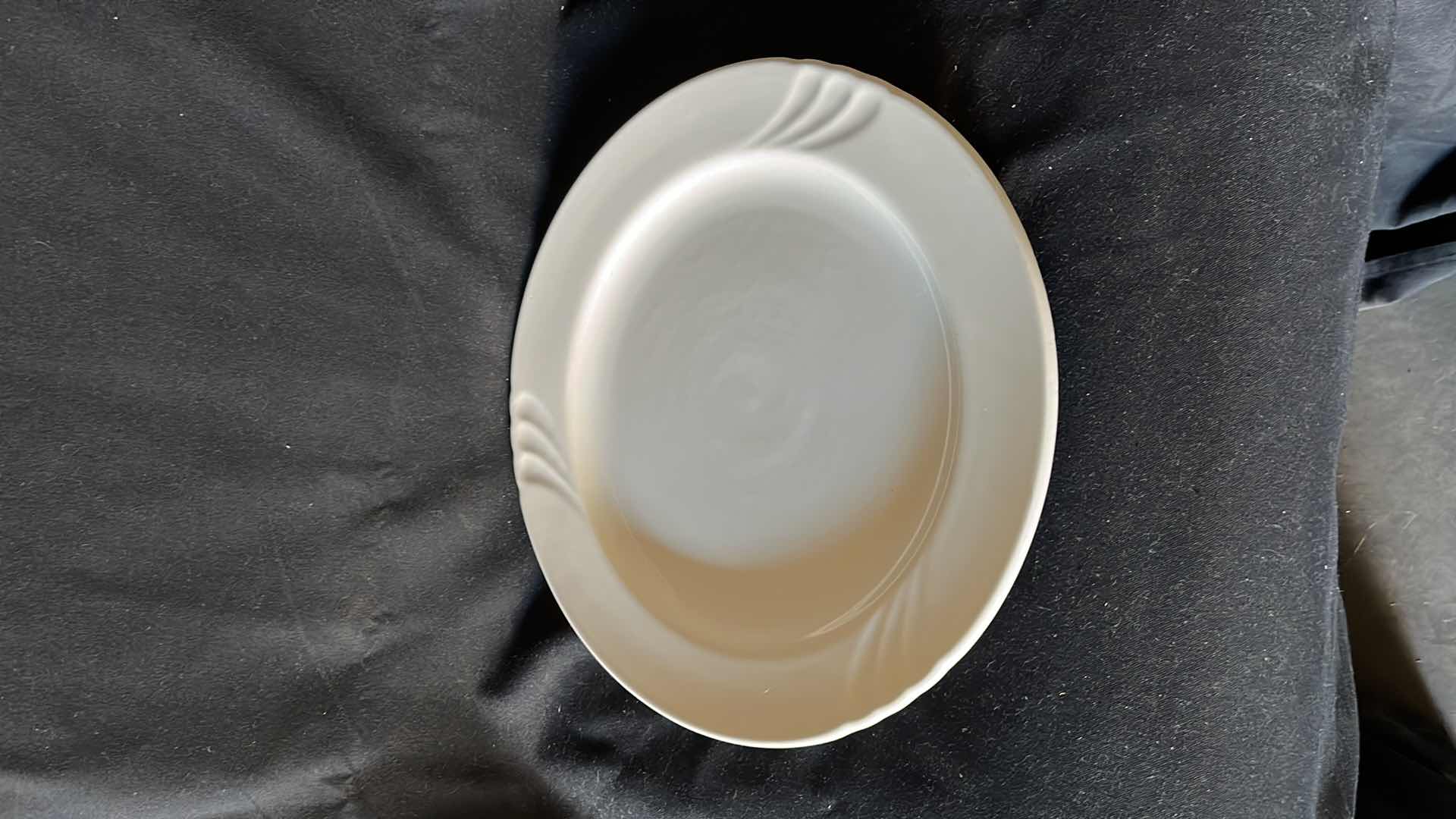 Photo 1 of BRIANA REGO FINE PORCELAIN DINNER PLATES AND SALAD PLATES (SETS OF 4)