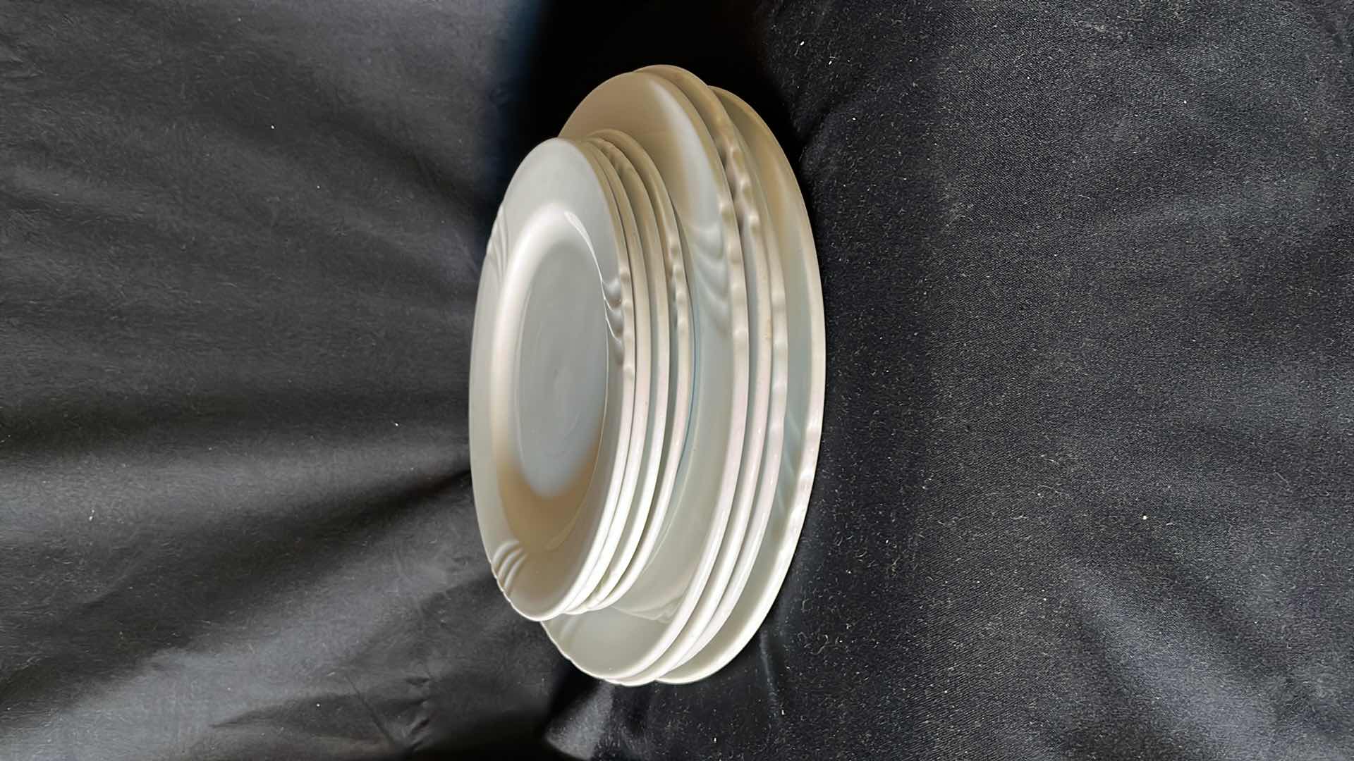 Photo 1 of BRIANA REGO FINE PORCELAIN DINNER PLATES AND SALAD PLATES (SETS OF 4)