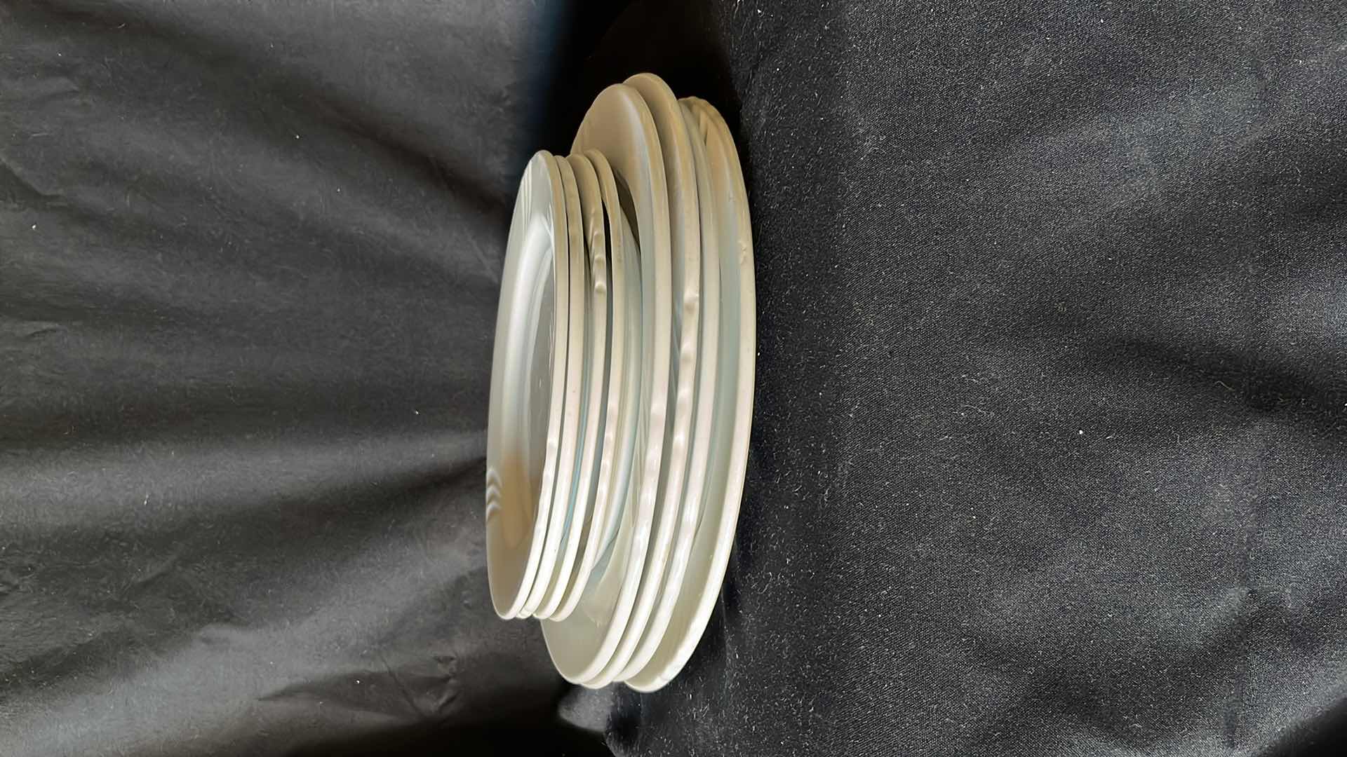 Photo 1 of BRIANA REGO FINE PORCELAIN DINNER AND SALAD PLATES (SETS OF 4)