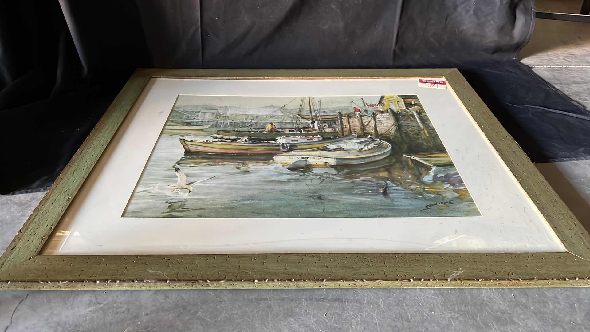 Photo 1 of FISHERMEN ARTWORK 38” X 32”