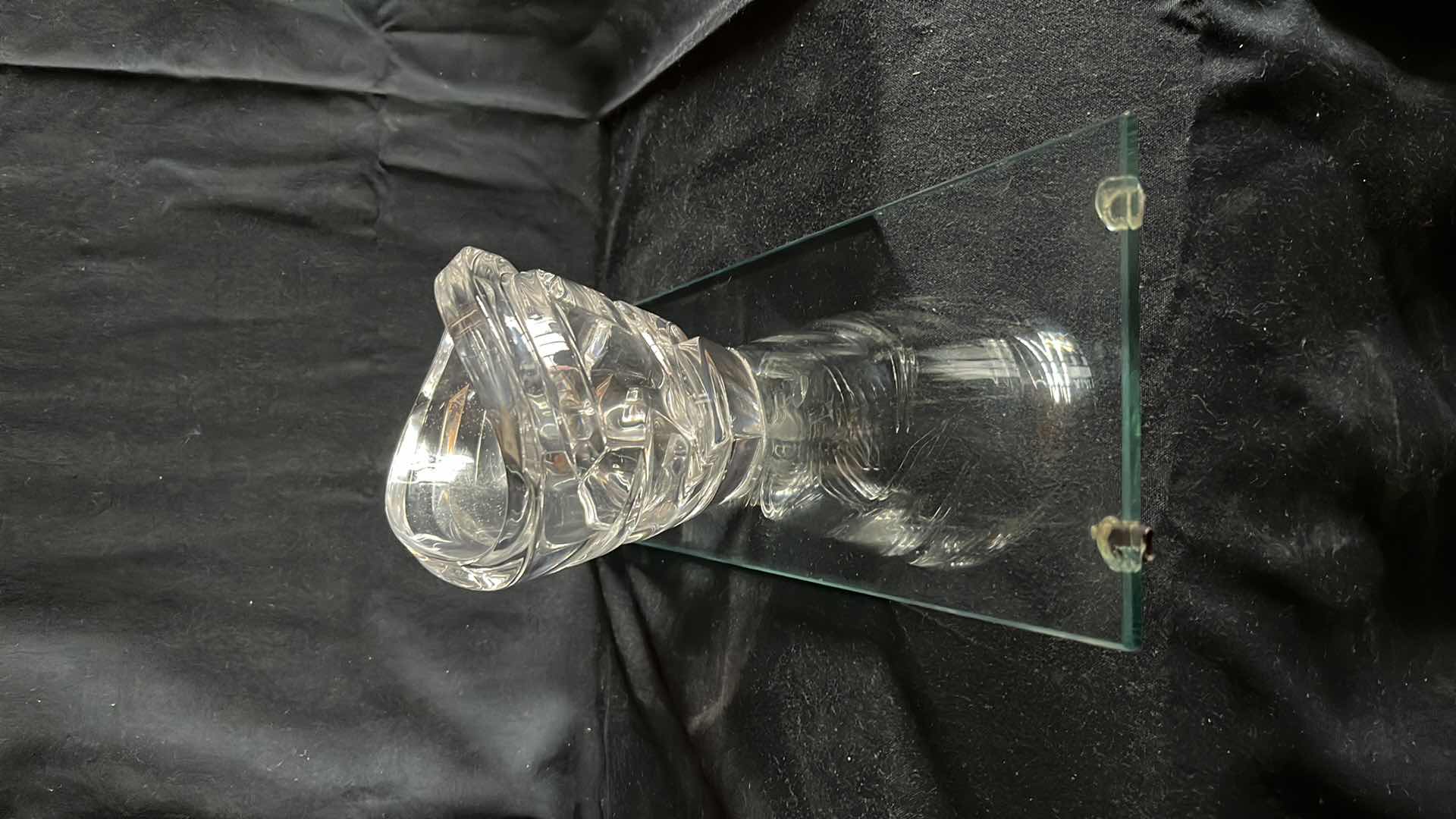 Photo 1 of LENNOX TIDES COLLECTION OVAL 8” BOWL W ATTACHED GLASS, 18.25” X 5.25”