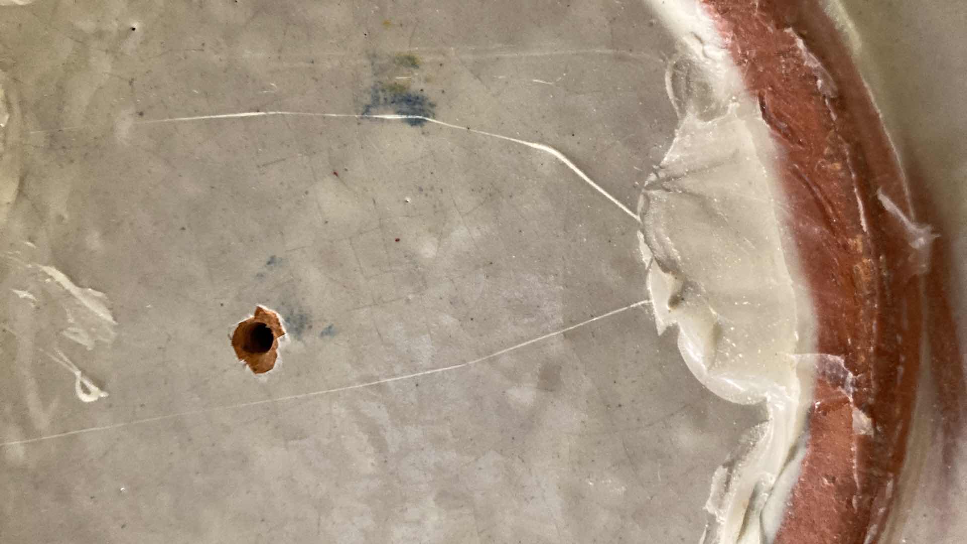 Photo 1 of MEXICAN CERAMIC ROUND PLATTER 17”