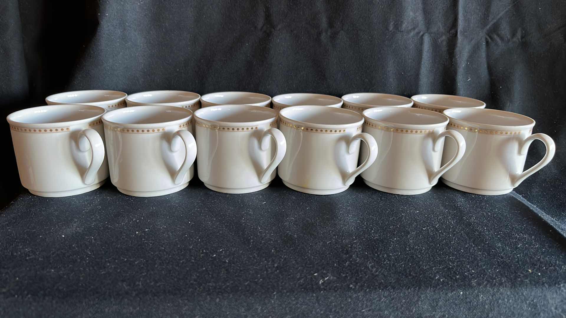 Photo 1 of ESCHENBACH GERMANY PORCELAIN MUGS 2.6” (12)