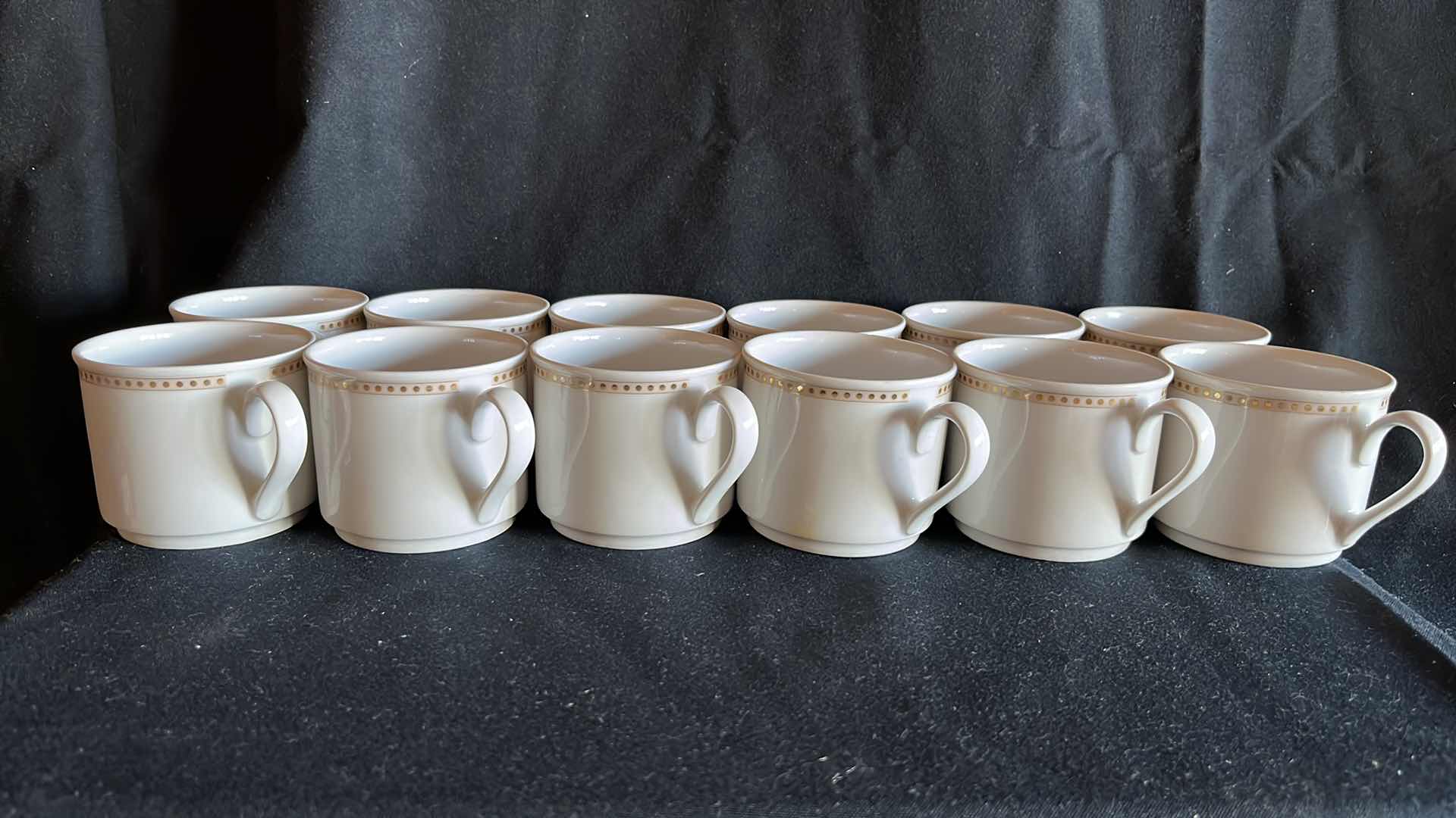 Photo 1 of ESCHENBACH GERMANY PORCELAIN MUGS 2.6” (12)
