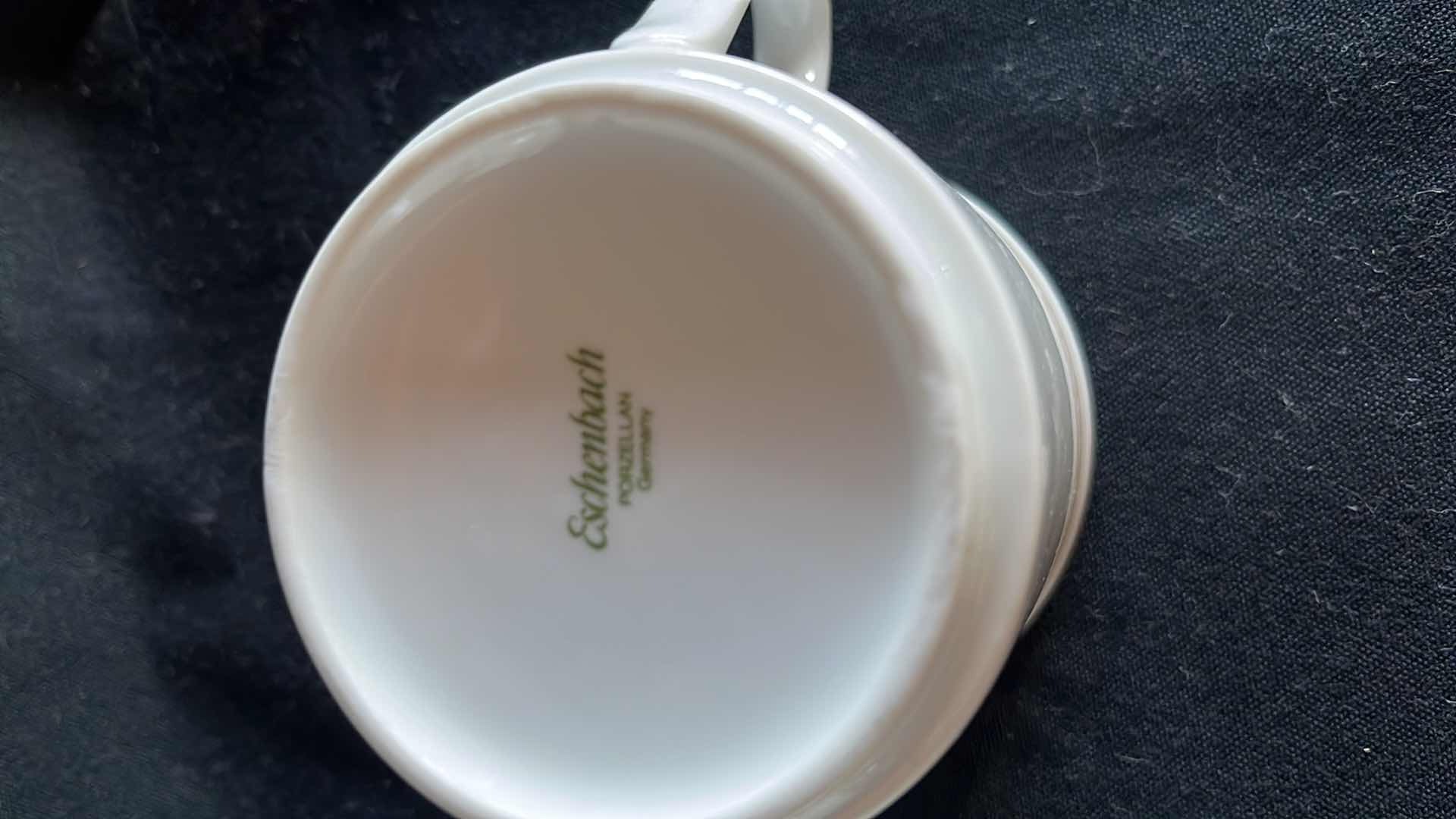 Photo 1 of ESCHENBACH GERMANY PORCELAIN MUGS 2.6” (12)