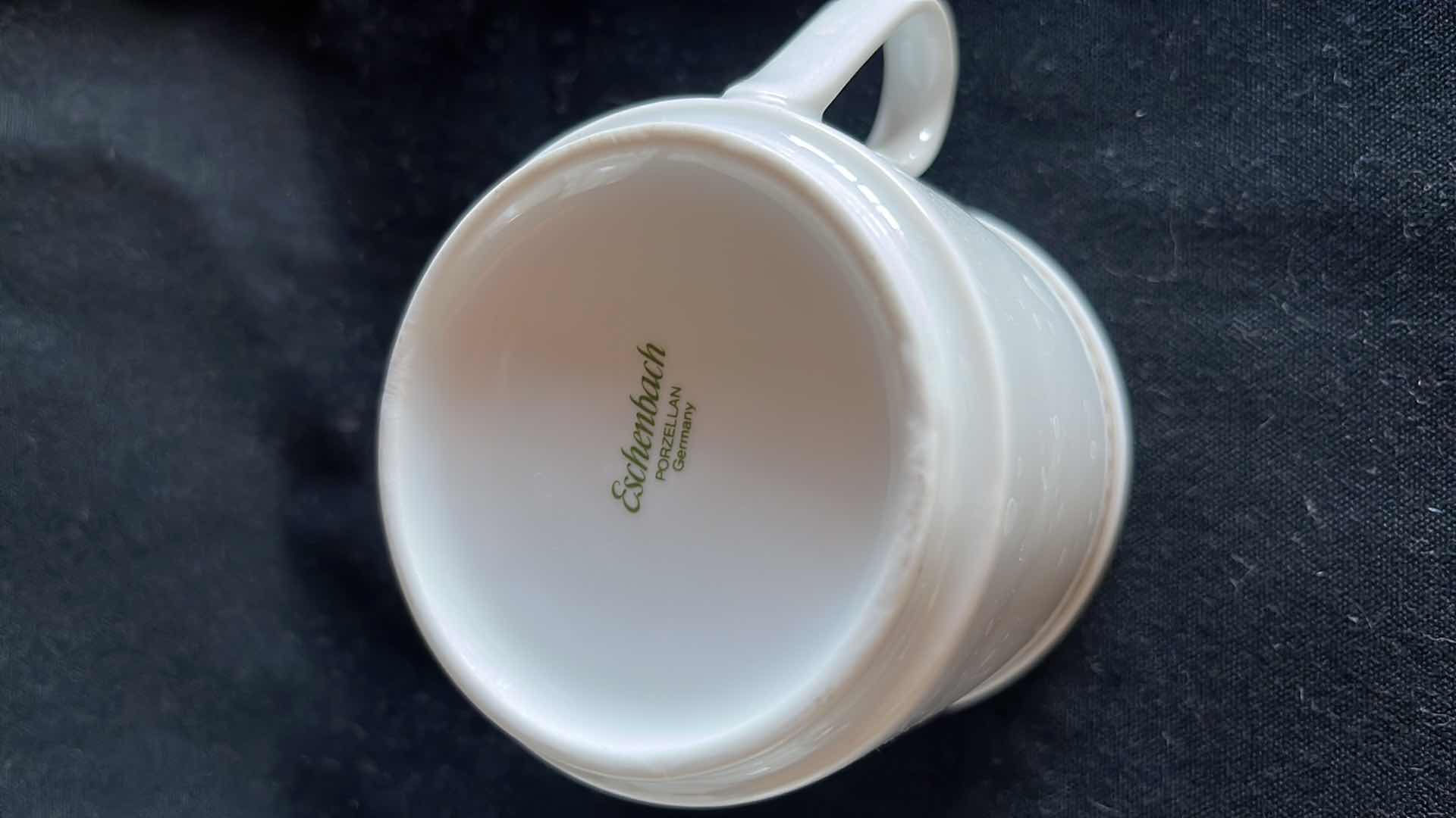 Photo 1 of ESCHENBACH GERMANY PORCELAIN MUGS 2.6” (12)